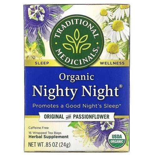 Traditional Medicinals Organic Nighty Night Tea, 16 Tea Bags (Pack Of 1)