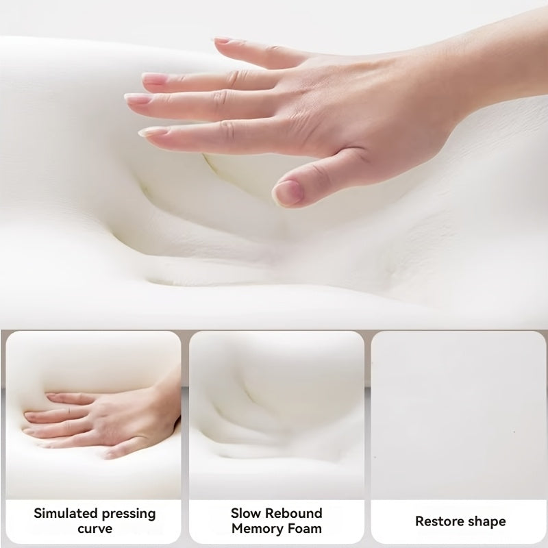 Adjustable Bed Wedge Pillow Memory Foam Backrest Reading Support Cushion
