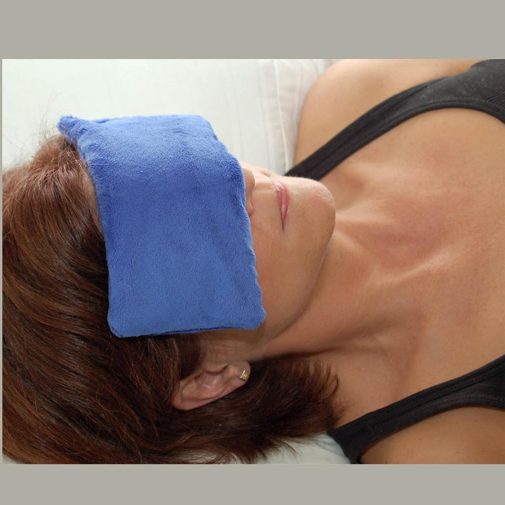 Eye Pillow Hot/Cold Aromatherapy Rectangular Shaped with 12 Herbs & Essential Oil