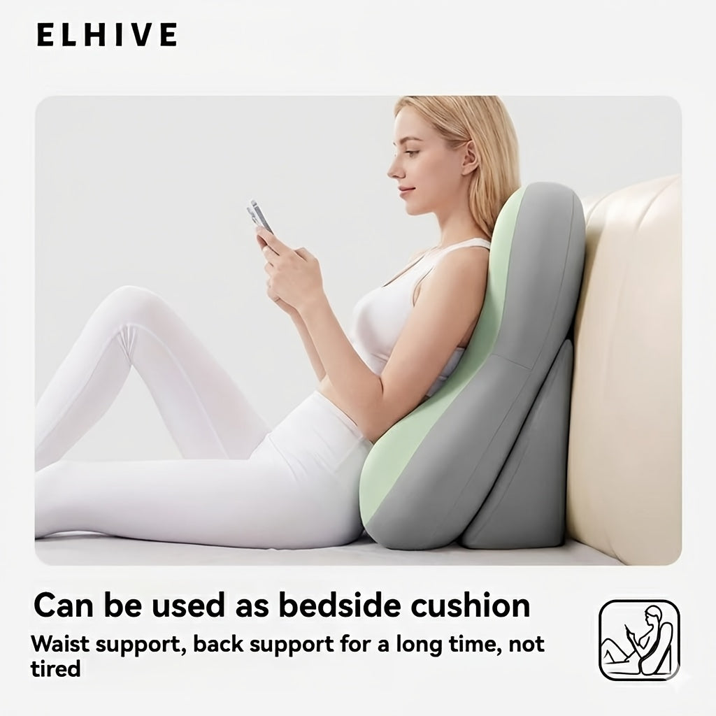 Adjustable Bed Wedge Pillow Memory Foam Backrest Reading Support Cushion