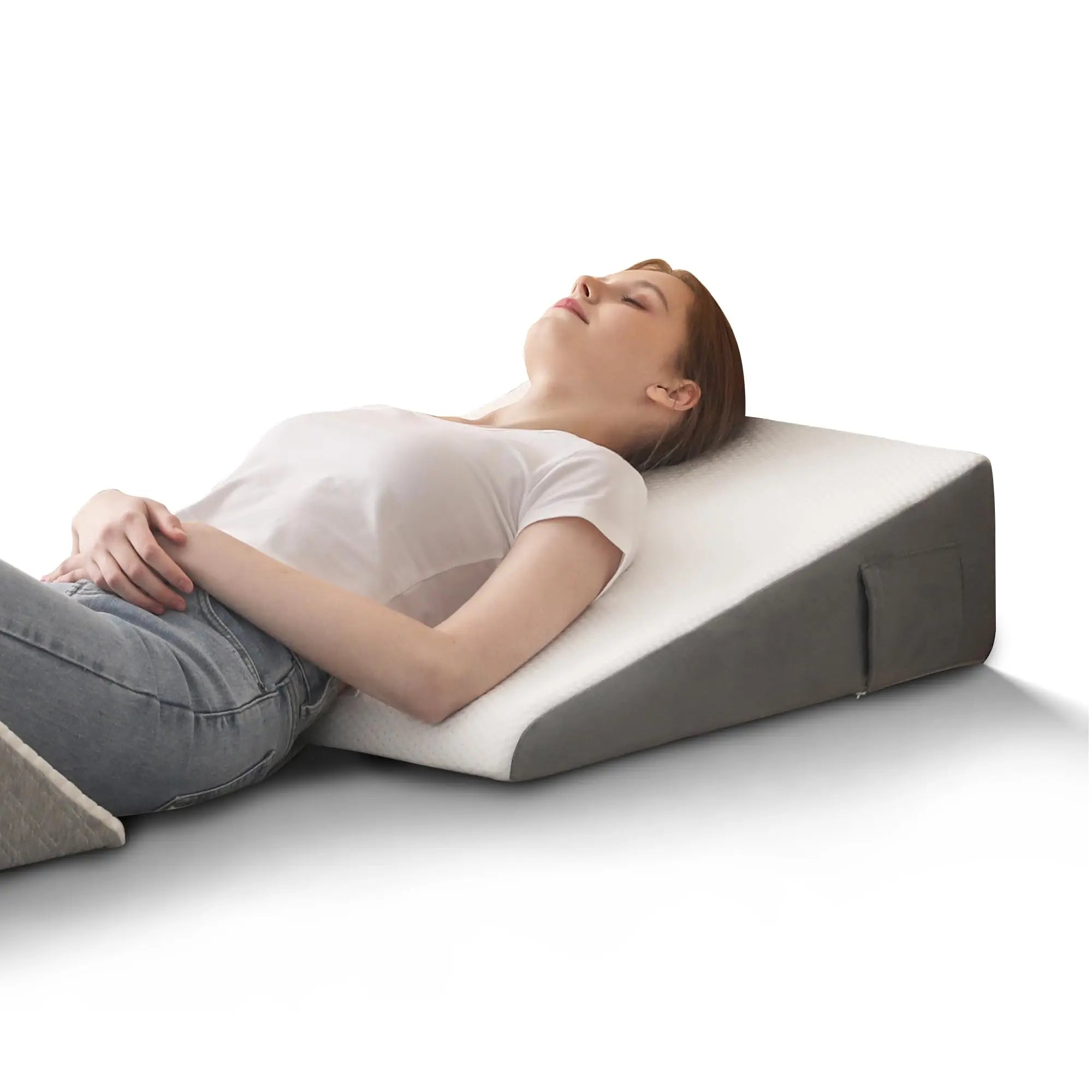 Memory Foam Wedge Pillow for Acid Reflux Relief