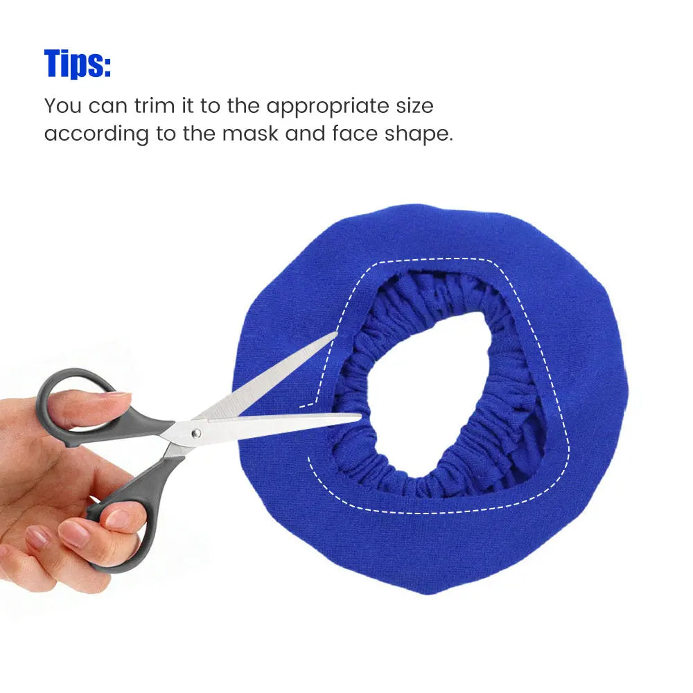 Reusable CPAP Mask Liners | Soft Cotton Fabric for Comfort and Reduced Air Leaks