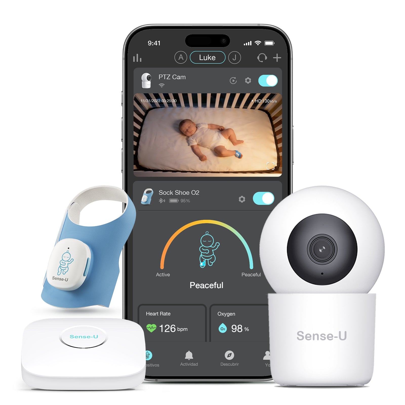 Sense-U Smart Sock Shoe Baby Monitor